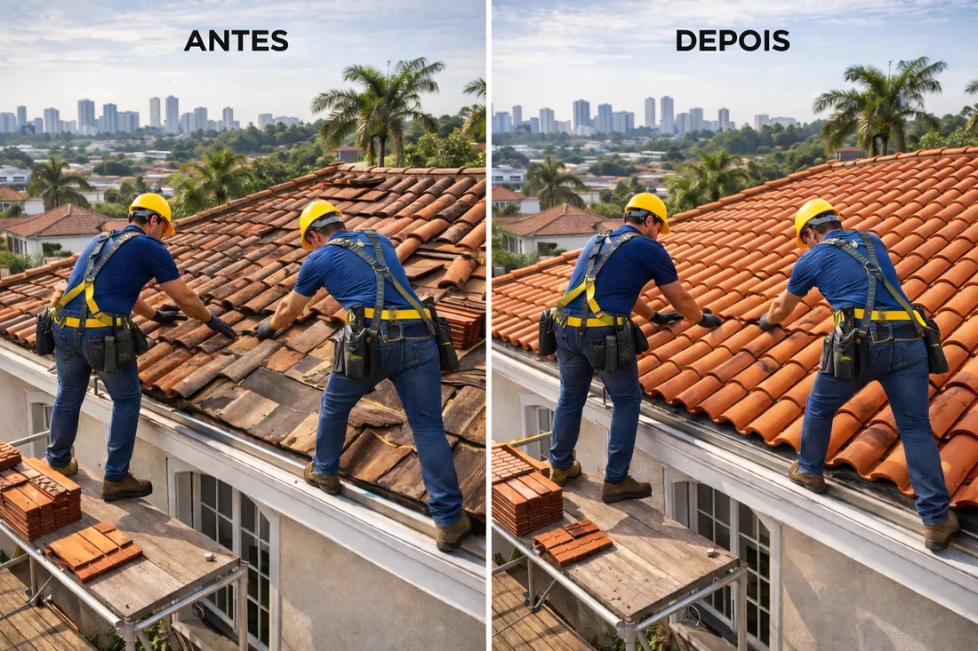 Reforma de telhado